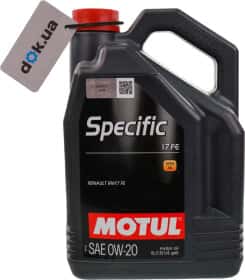 Моторное масло Motul Specific 17 FE 0W-20 синтетическое