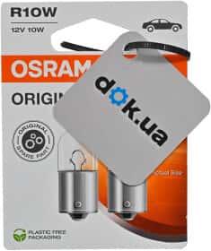Автолампа Osram Original R10W BA15s 10 W прозрачная 5008-2BL