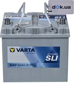 Аккумулятор Varta 6 CT-60-R Dynamic SLI 5604100543132