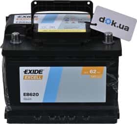 Акумулятор Exide 6 CT-62-R Excell EB620