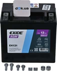 Аккумулятор Exide 6 CT-13-L AGM EK131