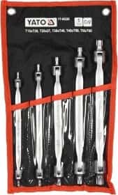 Набор ключей TORX Yato YT-05320 T15-Т60 с шарниром 5 шт