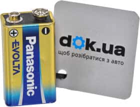 Батарейка Panasonic Evolta 6LR61EGE/1BP PP3 (Krona) 9 V 1 шт