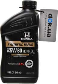 Моторна олива Honda Genuine Synthetic Blend 5W-30 напівсинтетична