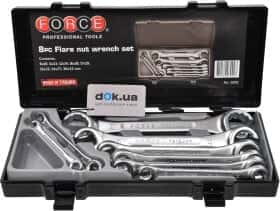 Набор ключей разрезных Force 5082 8-32 мм 8 шт