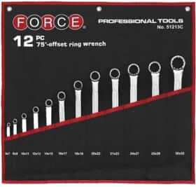 Набор ключей накидных Force 51213C 6-32 мм 12 шт
