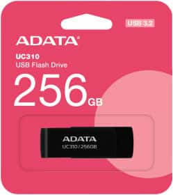 Флешка Adata UC310 Black 256 ГБ