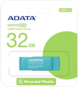 Флешка Adata UC310 Eco Green 32 ГБ