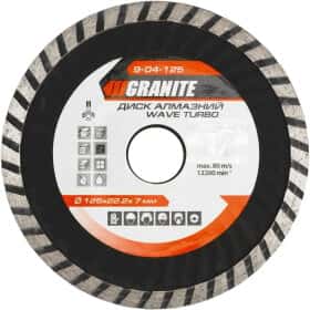 Круг відрізний Granite 9-04-125 125 мм