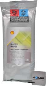 Серветки Shell Leather Wipes (New) AZ074 з нетканого матеріалу 20 шт
