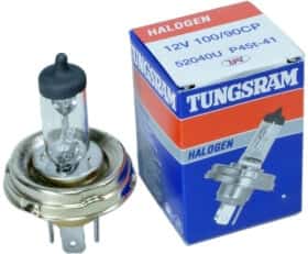Автолампа Tungsram H4 P45t-41 100 W прозрачная 52040U