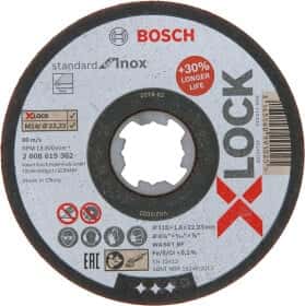 Круг відрізний Bosch X-Lock Standard for Inox 2608619362 115 мм
