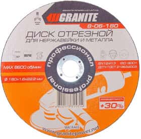 Круг отрезной Granite Professional 8-06-180 180 мм