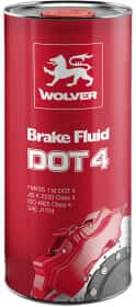 Тормозная жидкость Wolver Brake Fluid DOT 4 ABS