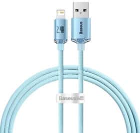 Кабель Baseus Crystal Shine Series CAJY001103 USB - Apple Lightning 1,2 м
