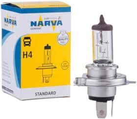 Автолампа Narva H4 P43t 70 W 75 W прозрачная 488891