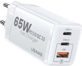 Сетевое зарядное устройство Usams T33  US-CC110 65 Вт