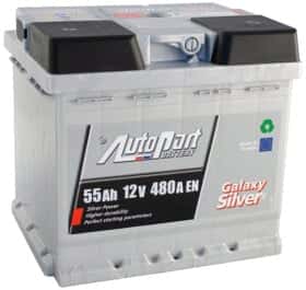 Аккумулятор AutoParts 6 CT-55-R Galaxy Silver ARL055-S00L2B