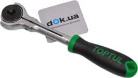 Трещотка Toptul CJLN0816 с шарниром 1/4" 72 зубца 155 мм