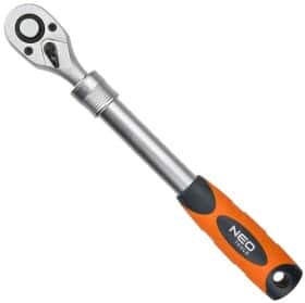 Тріскачка Neo Tools 08-506 телескопічна 3/8" 72 зубця 215 мм