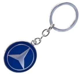 Брелок Vitol с логотипом Mercedes-Benz синий 31643