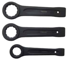 Ключ накидной ударный Forcekraft FK-79375 I-образный 75 мм
