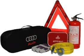 Набір автомобіліста Poputchik 01-078-l чорний Audi