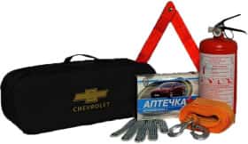 Набір автомобіліста Poputchik 01-037-L чорний Chevrolet