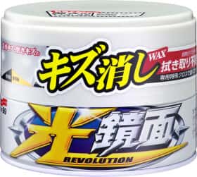 Кольоровий поліроль для кузова SOFT99 Revolution Scratch Clear Wax білий
