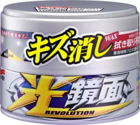 Цветной полироль для кузова SOFT99 Revolution Scratch Clear Wax светлый металлик и перламутр
