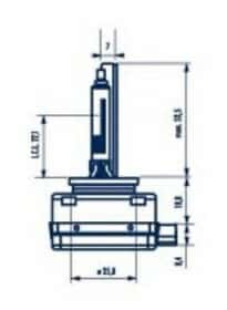 Автолампа Narva D1R PK32d-3 85 W 84011