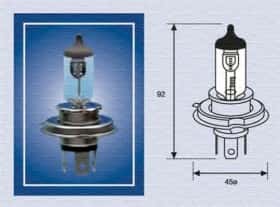 Автолампа Magneti Marelli H4 P43t 80 W 100 W прозора 002559100000