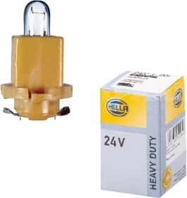 Автолампа Behr Hella Heavy Duty BAX EBS-R4 1,2 W прозрачная 8GA007997191