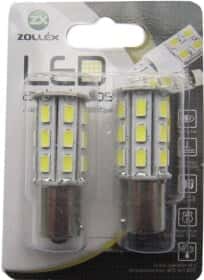 Автолампа Zollex BA15d желтая S097724