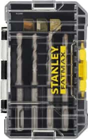 Набір свердл Stanley спіральних по металу та бетону STA88555 5-10 мм 8 шт.