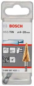 Сверло Bosch ступенчатое по металлу 2608587433 4-20 мм