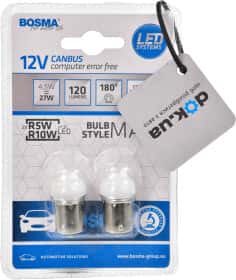 Автолампа Bosma R10W BA15s 4,5 W біла 6490 Автолампа Bosma R10W BA15s 4,5 W біла 6490