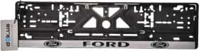 Рамка номерного знака Vitol 5165 цвет черный на Ford