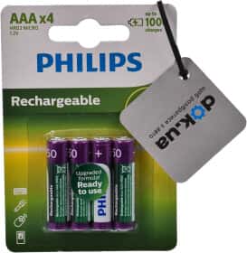 Аккумуляторная батарейка Philips Rechargeable R03B4A95/10 950 mAh 4 шт