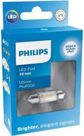 Автолампа Philips Ultinon Pro6000 SV8,5 біла 11854CU60X1