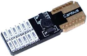 Автолампа AllLight T10 W2,1x9,5d t10244014b