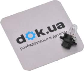 Автолампа Narva BAX BAX8,4d 1,2 W прозора 17028CP