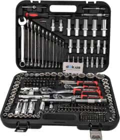Набір інструментів Intertool Storm ET-8219 1/2", 3/8", 1/4" 219 од.