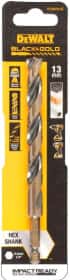 Сверло DeWALT спиральное по металлу Black&Gold DT20619 13 мм