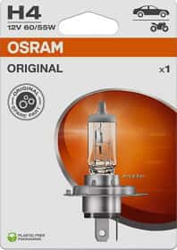 Автолампа Osram Original Line H4 P43t 55 W 60 W прозрачная 64193-1BL