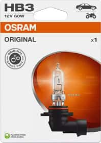 Автолампа Osram Original Line HB3 P20d 60 W прозора 9005-1BL