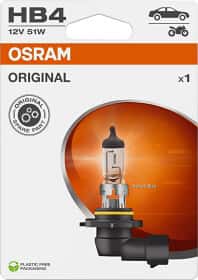 Автолампа Osram Original Line HB4 P22d 51 W прозора 9006-1BL