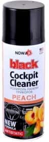 Поліроль для салону Nowax "Black" Cockpit Cleaner персик 200 мл