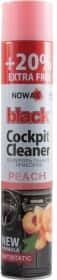 Полироль для салона Nowax "Black" Cockpit Cleaner персик 750 мл