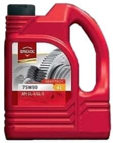 Трансмісійна олива Brexol Geartech EP GL-4 / 5 75W-90 синтетична